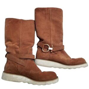 Coach Virtue Suede Boot  Pull On 8